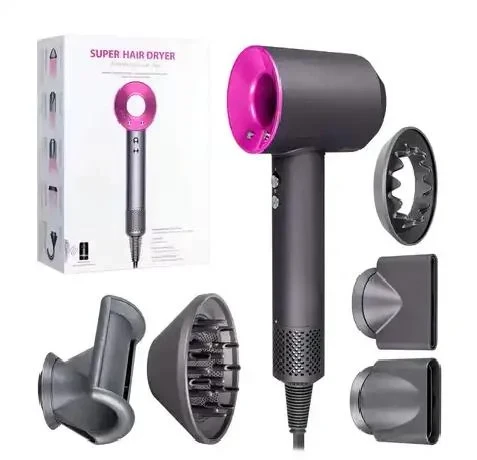Професійний фен для укладання волосся 5 в 1 Super Hair Dryer Jm