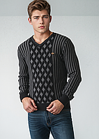 Светр чоловічий LCR 1290 сірий Розміри L(48/50)