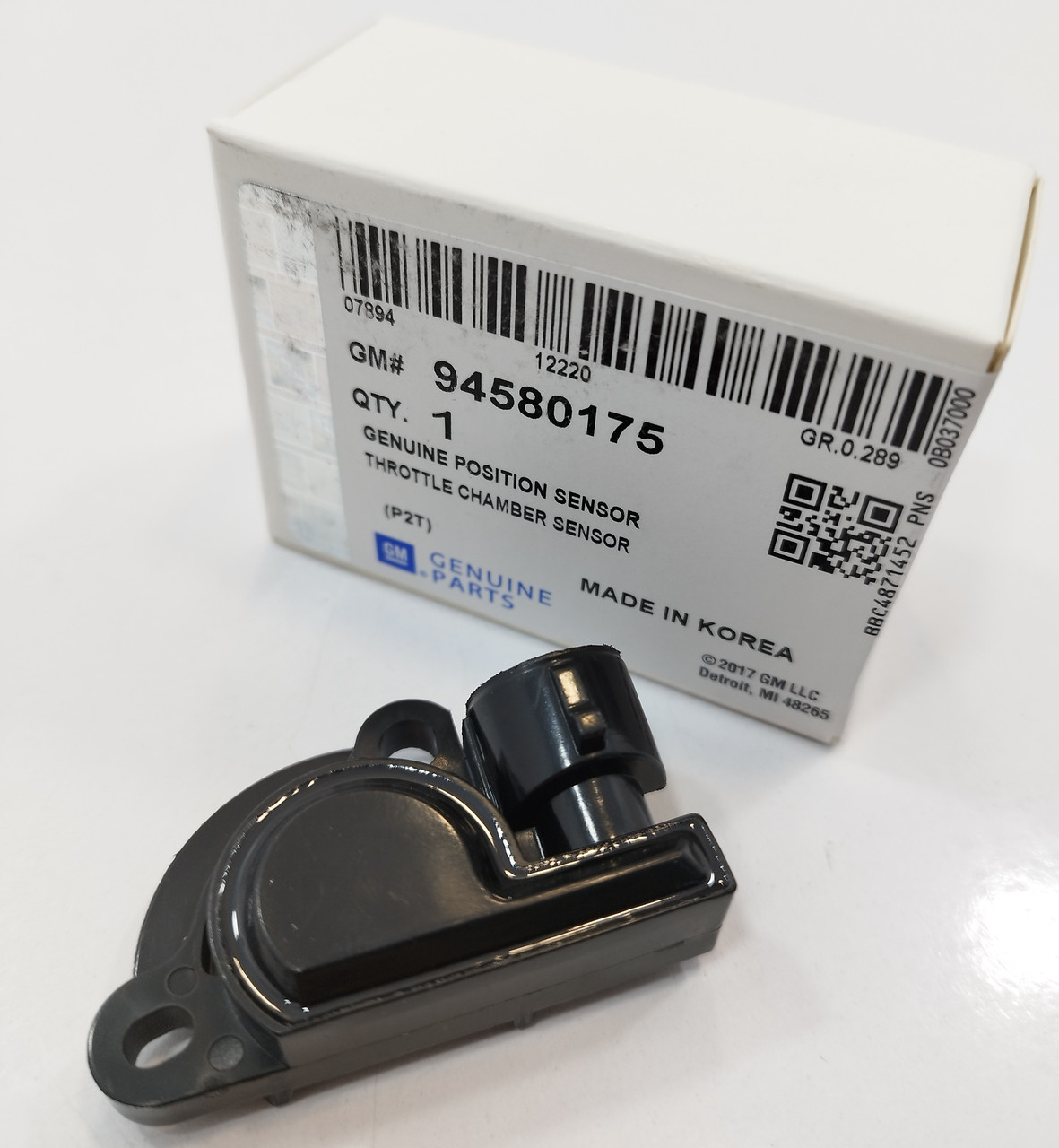 Датчик дросельної заслінки Ланос, Нубіра GM Корея (ориг), фото 1