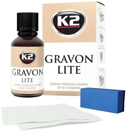 Набір з 2 шт. K2 Gravon Lite керамічне покриття для лаку 50мл
