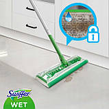 Набір з 2 шт. Swiffer вологі серветки касети для мопа 2x20шт, фото 4