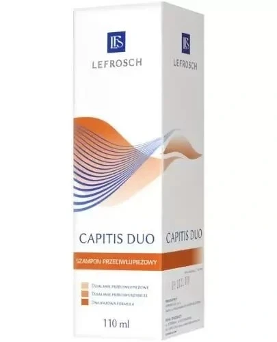 Набір з 2 шт. Capitis Duo шампунь проти лупи 110 мл