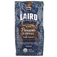 Laird Superfood, перуанська кава, мелена, темна, 340 г (12 унцій)
