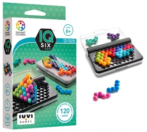 Набір з 2 шт. Логічна гра Iq Six Pro Smart Games пазл-головоломка з 120 завданнями