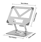 Тримач для телефона та планшета з поворотом на 360 градусів, фото 2