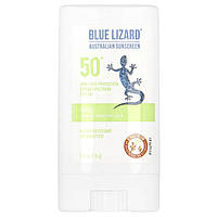 Blue Lizard Australian Sunscreen, мінеральний сонцезахисний крем-стік для дітей, SPF 50+, 14 г (0,5 унції)