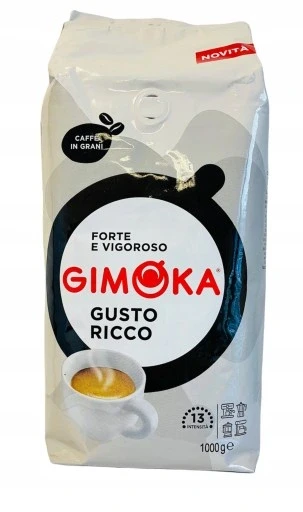 Набір з 2 шт. Gimoka Gusto Ricco кава в зернах 1 кг
