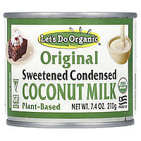 Edward & Sons, Let's Do Organic®, Sweetened Condensed Coconut Milk, Original , 7.4 oz (210 g)