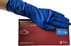 Гумові рукавички неопудрені Ambulance high risk L, фото 5