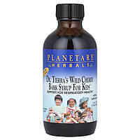 Planetary Herbals, ​Доктор медичних наук Tierra's, дитячий сироп із кори черешні, черешня, 118,28 мл (4 рідк. унції)