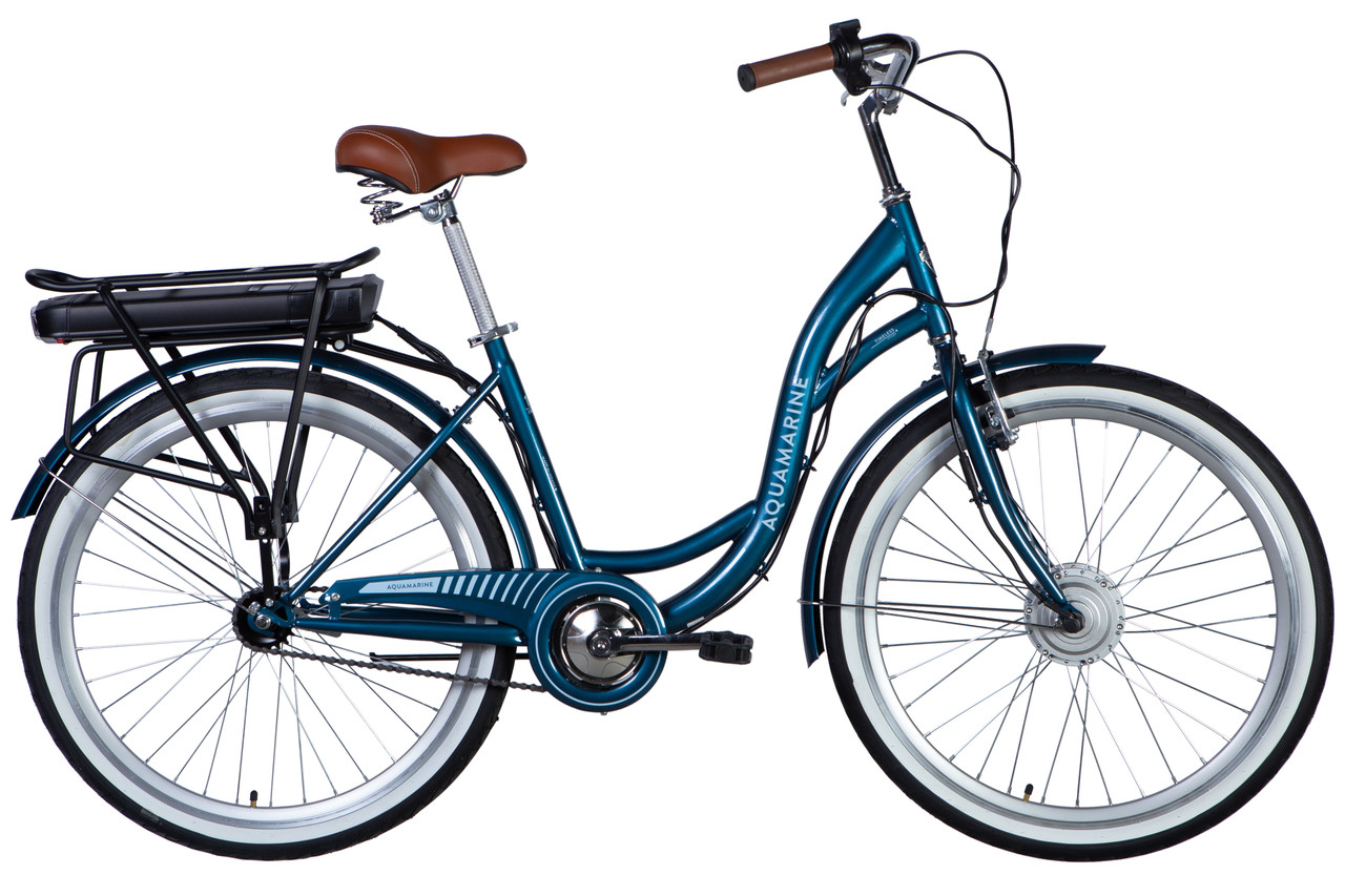 Велосипед + електронабір 26" ST Dorozhnik eAQUAMARINE BH 350Вт 36В 12.5Аг рама-17" 2025 темно-синій