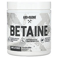 Axe & Sledge Supplements, Basics, бетаїн, без смакових добавок, 100 г (3,53 унції)