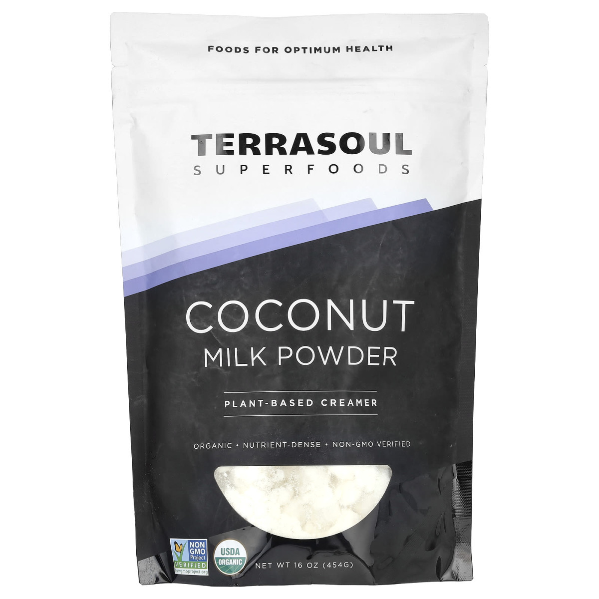 Terrasoul Superfoods, сухе кокосове молоко, 454 г (16 унцій)