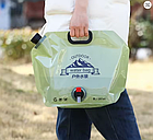 Туристична складана ємність для води з клапаном (8 л), фото 2