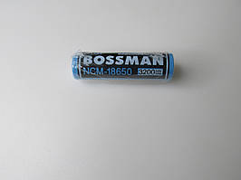 Акумулятор Bossman Profi 18650H 3200mAh Li-Ion 3.7V для ліхтарів, оригінал