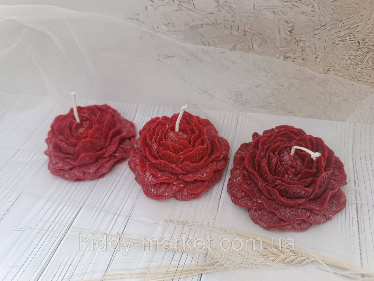 Свічка воскова Півонія, фото 1