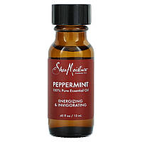 SheaMoisture, на 100 % чиста ефірна олія, перцева м’ята, 13 мл (0,45 рідк. унції)