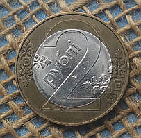 2 рубля 2009 року. Бiлорусь