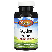 Carlson, Golden Aloe, 100 мг, 60 капсул