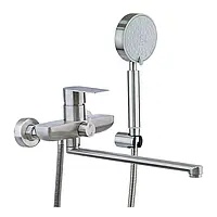 Змішувач для ванни нержавійка MXS WEL-006 Euro