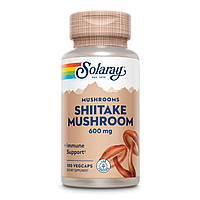 Shiitake Mushroom 600mg - 100 vcaps Solaray