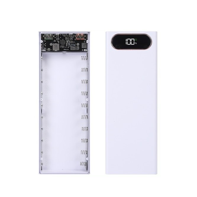 Корпус powerbank L10 зі швидким заряджанням (10х18650, PD3.0, QC4.0) powerbank L10 (3659)