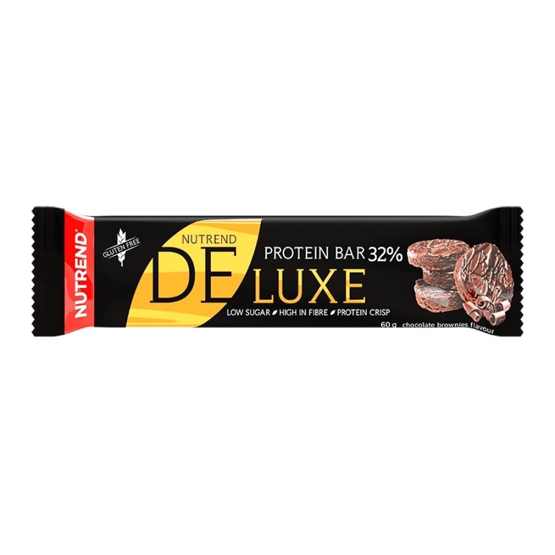 Протеїновий батончик Делюкс зі смаком брауні Nutrend (Deluxe Protein Bar) 60 г