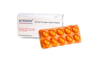 Ефективний засіб від акне Акнеген 20 мг Acnegen (An Effective Remedy For Acne) 30 капсул