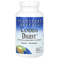 Planetary Herbals, Candida Digest™, 180 таблеток