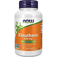 Елеутерокок Now Foods (Eleuthero) 500 мг 100 вегетаріанських капсул