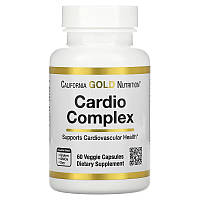 Комплекс для здоров'я серця California Gold Nutrition (Cardio Complex) 60 вегетаріанських капсул