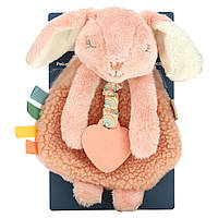 Itzy ritzy, Itzy Lovey, Plush Lovey With силиконовый прорезыватель, для детей от 0 месяцев, Ana The Bunny, 1 прорезыватель для