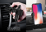 Автотримач бездротова зарядка BlitzWolf BW-CW1 10W Тримач Holder, фото 6