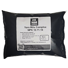 Добриво Яра Міла Комплекс (Yara Mila Complex NPK 12.11.18) 1 кг