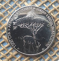 Токен (пробна монета) 1500 франкiв 2003 року. Малi