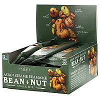 Sahale Snacks, Snack Mix, азіатський кунжут, квасоля Едам + горіх, 9 пакетів, 1,25 унції (36 г) кожен