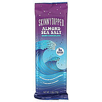 SkinnyDipped, Темний шоколад з мигдальною морською сіллю, 2,8 унції (79 г)