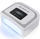 Лампа для манікюру з акумулятором LEDME 5B 120W, срібляста, фото 2