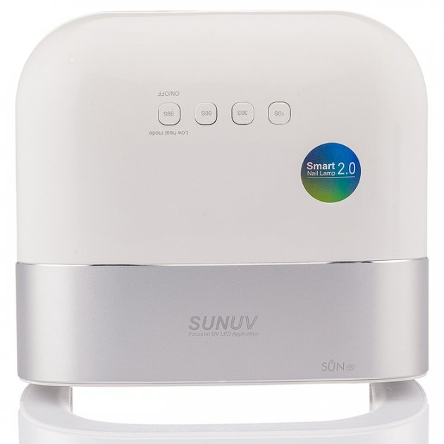 Лампа для манікюру SUN 3S UV + LED 48W, біла, фото 1
