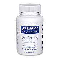 Добавка на основі заліза для крові Pure Encapsulations (OptiFerin-C) 60 капсул