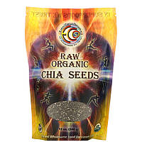 Органічне насіння Чіа, Organic Chia Seeds, Earth Circle Organics, 340 г