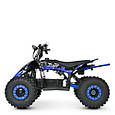 Дитячий квадроцикл Profi HB-EATV08-350-4 із гумовими колесами (синій колір), фото 8