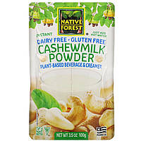 Сухе молоко з кешью, Cashewmilk Powder, Edward & Sons, 100 г