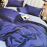 Двоспальна постільна білизна високої якості із сатину 180*220 см. Розмір 2.0, фото 2
