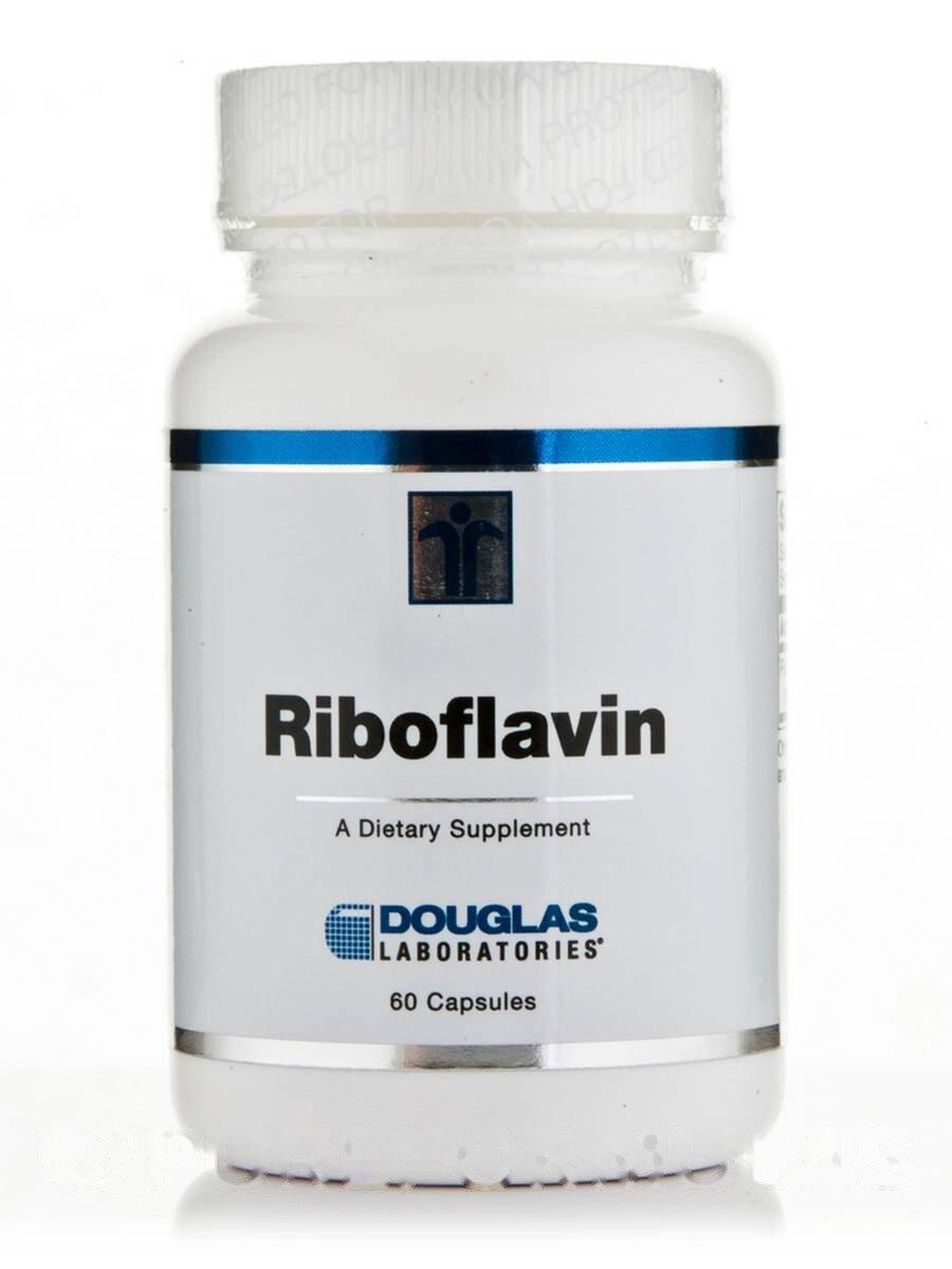 Рибофлавін B-2 Douglas Laboratories (Riboflavin B-2) 60 капсул