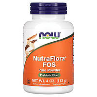 Фруктоолігосахариди Now Foods (Nutra Flora FOS) 113 г