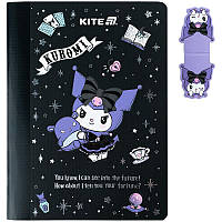 Блокнот А5 60 аркушів з магнітною закладкою Kite Kuromi HK25-192, 71009