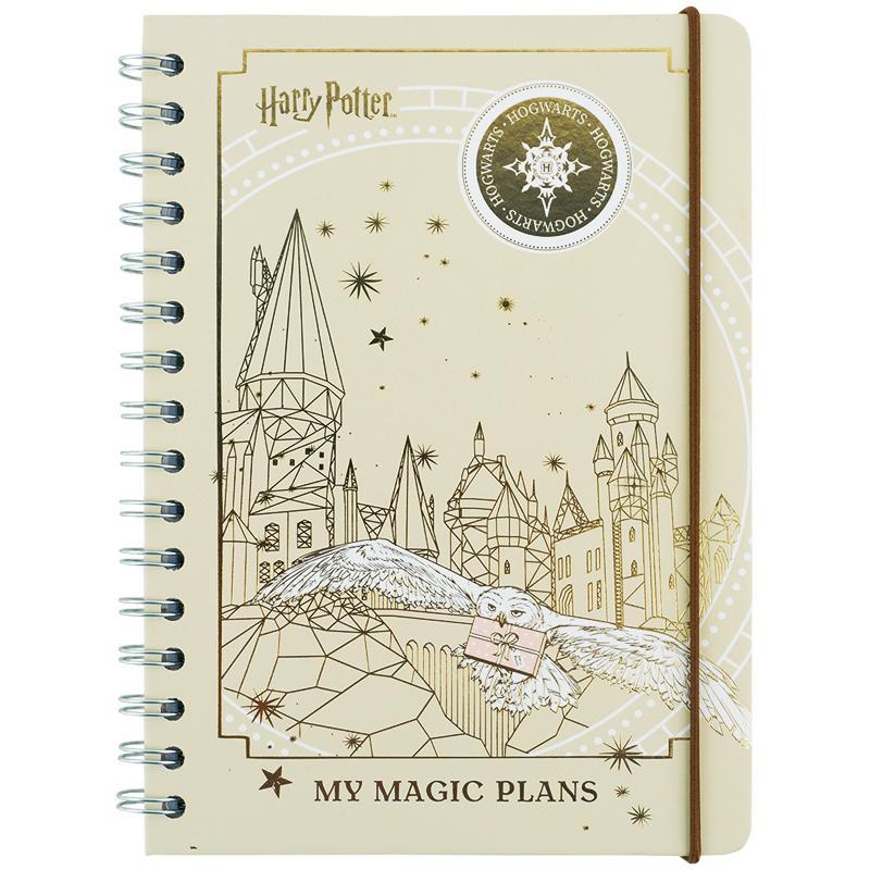 Щоденник-планер на спіралі тверда обкладинка Kite Harry Potter HP25-438, 71179, фото 1