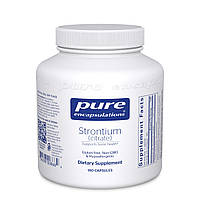 Стронцій Цитрат Pure Encapsulations (Strontium Citrate) 180 капсул