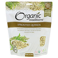 Кіноа пророщена, Organic Traditions, 12 унцій (340 г)
